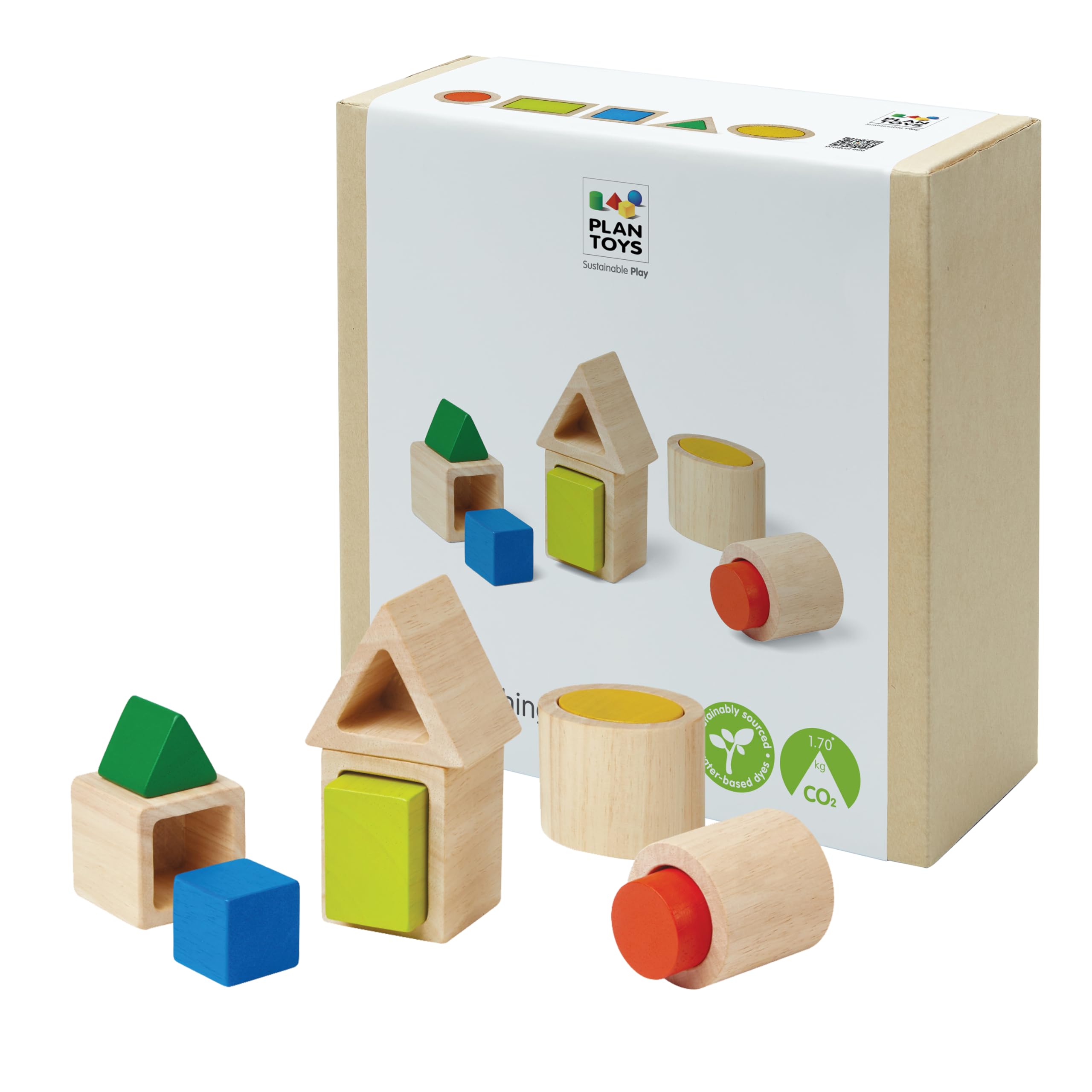 

PlanToys Геометрические блоки для сопоставления 5391