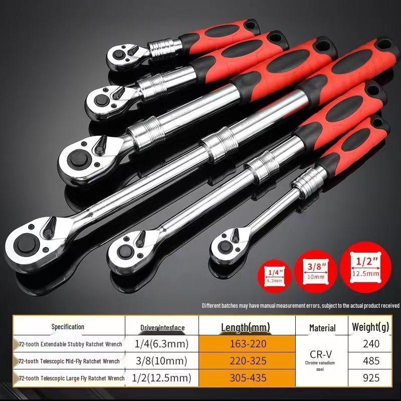 

Регулируемый трещоточный динамометрический ключ для авторемонта: Предустановленный торцевой ключ для шин и свечей зажигания