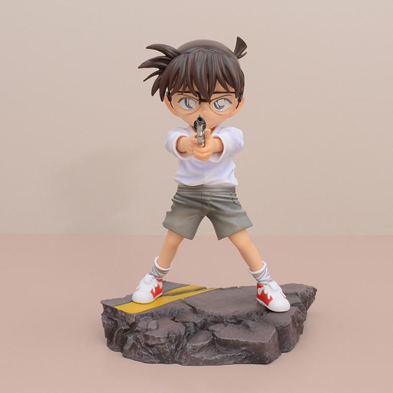 

18cm Detective Conan Kuroba Kaito Kudou Shinichi Haibara Ai PVC Action Figure Anime Figure Model Toys Collection Doll Gift