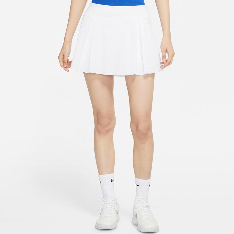 Nike Club Skirt Tennis Sport Color Block Breathable Casual Skirt Women Skirts White DD0342-100