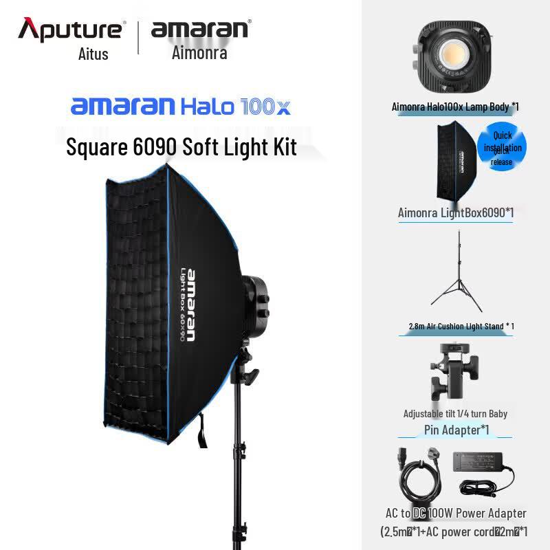 

Aputure Amaran Halo 100x Bi-Color 100W Video Light