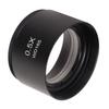 Stereo Microscope Objective Lens 0.5X Zoom HD Large View Auxiliary Objective Lens for Demagnifying Telescope D35mm
