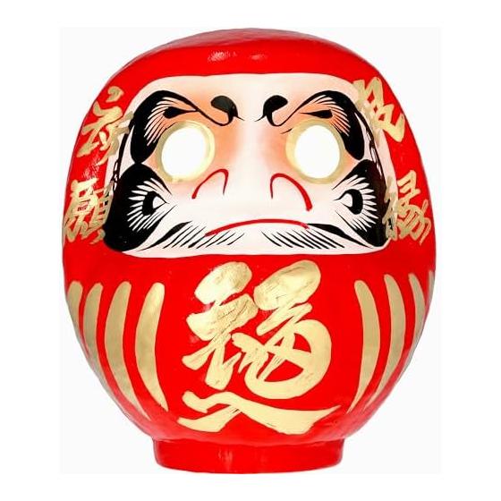 [Prayed to the shrine] Good match prayer Takasaki Daruma Fukuiri Height approx. 15cm Red Good match Love luck Love prayer Matchmaking Love