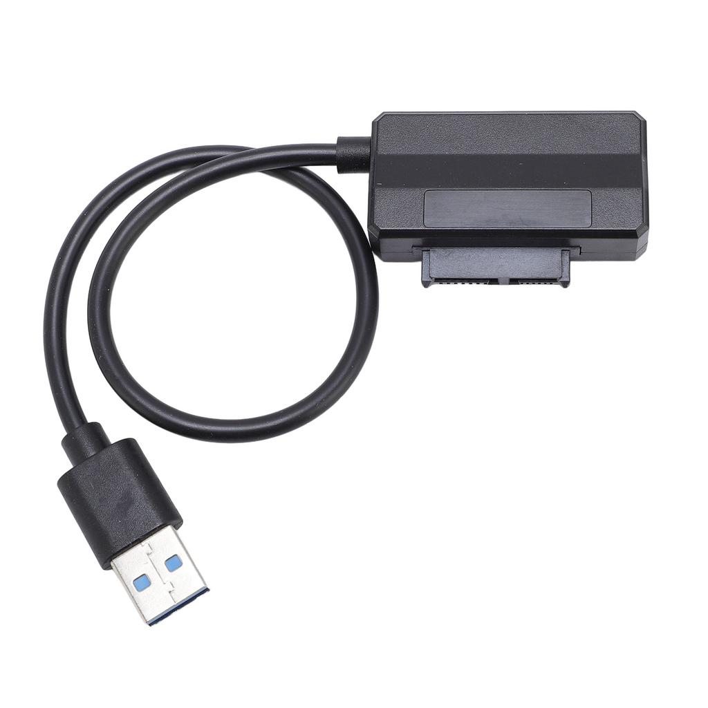 Serial ATA to USB Adapter Cable Efficient Transfer High Stability Serial ATA II Interface for Laptop Optical Drive