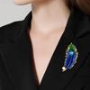 Peacock Wings Ins Touch Elegant Decorative Accessory Brooch