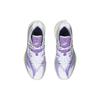 New LINING Power 9 Basketball Shoes Men Mid Top Standard White/Lavender ABAS073-1