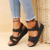 Plus-size Women's Shoes, Casual Sandals, Velcro Shoes