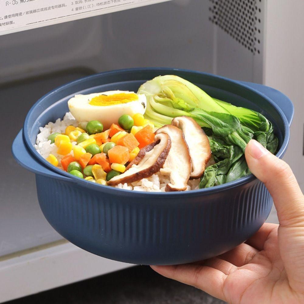 4er Set Ramen-Nudelschüssel mit vertikalen Streifen, Suppenschüssel mit großem Fassungsvermögen, mikrowellengeeignete Schüsseln, Restaurant