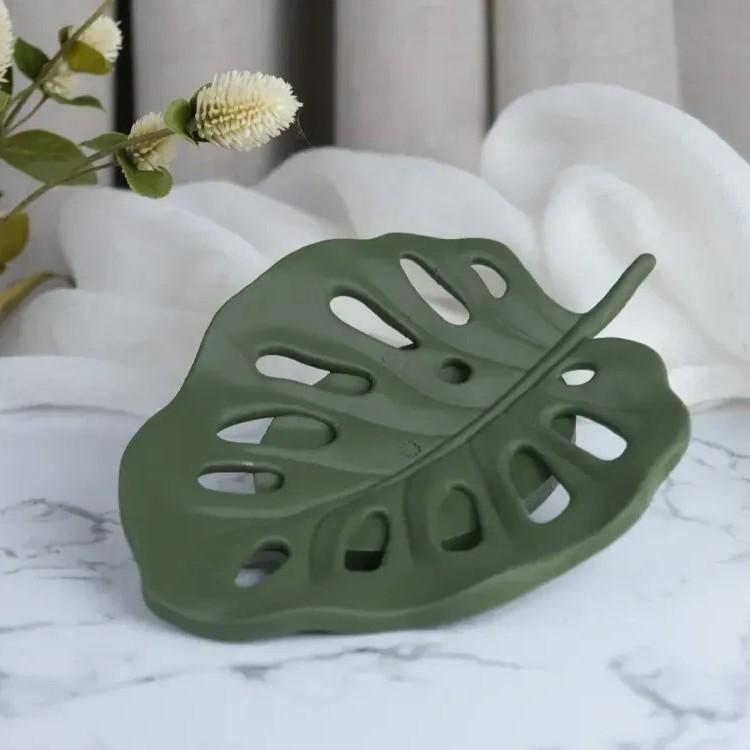 Ein 3D-gedruckter Seifenschale und Seifenhalter für den Heimgebrauch am Badezimmerwaschbecken, im minimalistischen Stil