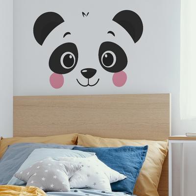 Fun-e143 Carino Carino Panda Camera da Letto Portico Sfondo Adesivo Murale Decorativo
