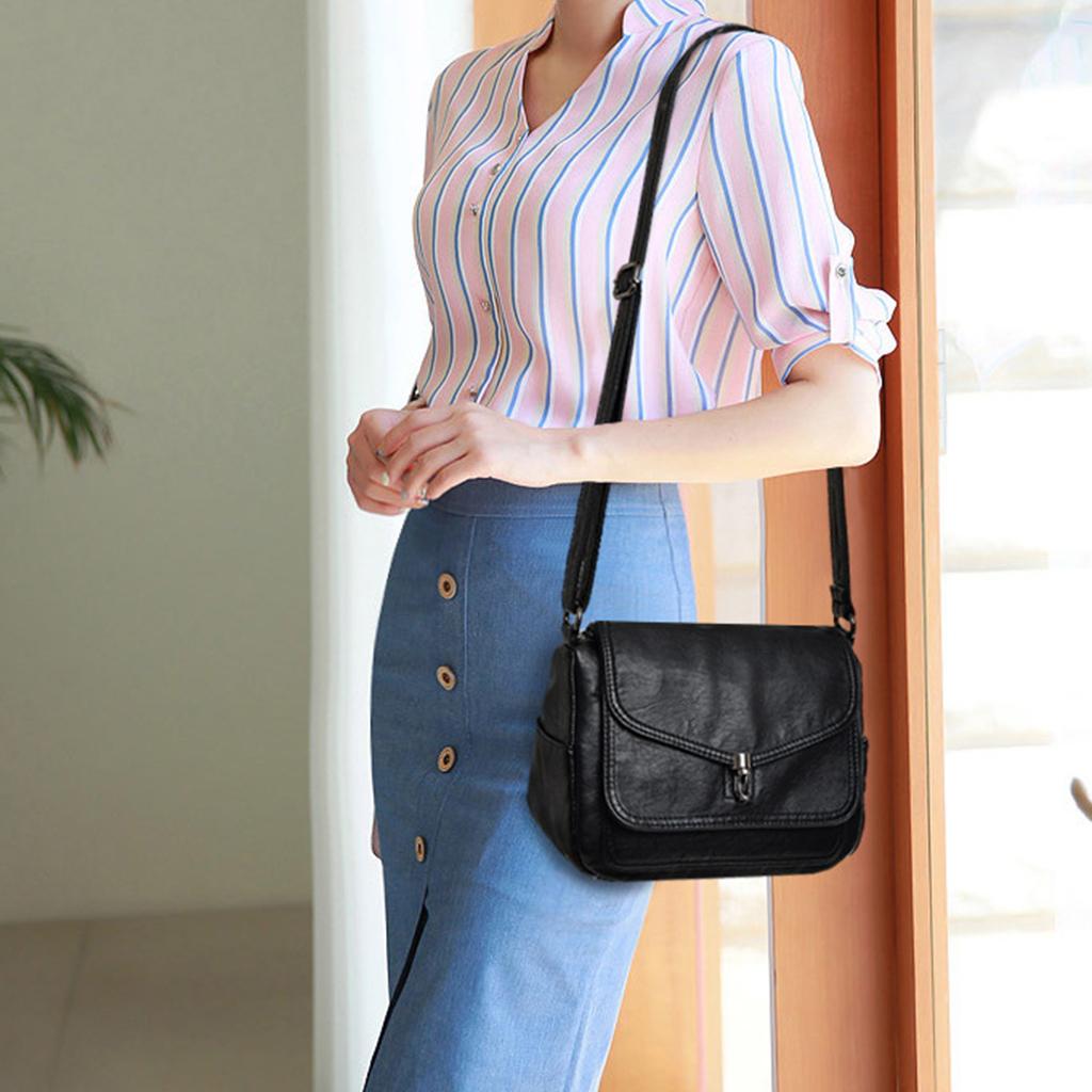 

Vintage Style Soft PU Leather Single Strap Shoulder Bag Crossbody Bags
