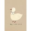 Cartoon Dog Goose Rabbit Bear Mouse Poster Cute Animal Wall  Canvas  Prints Wall  HD Pictures Baby Kids Room Decor