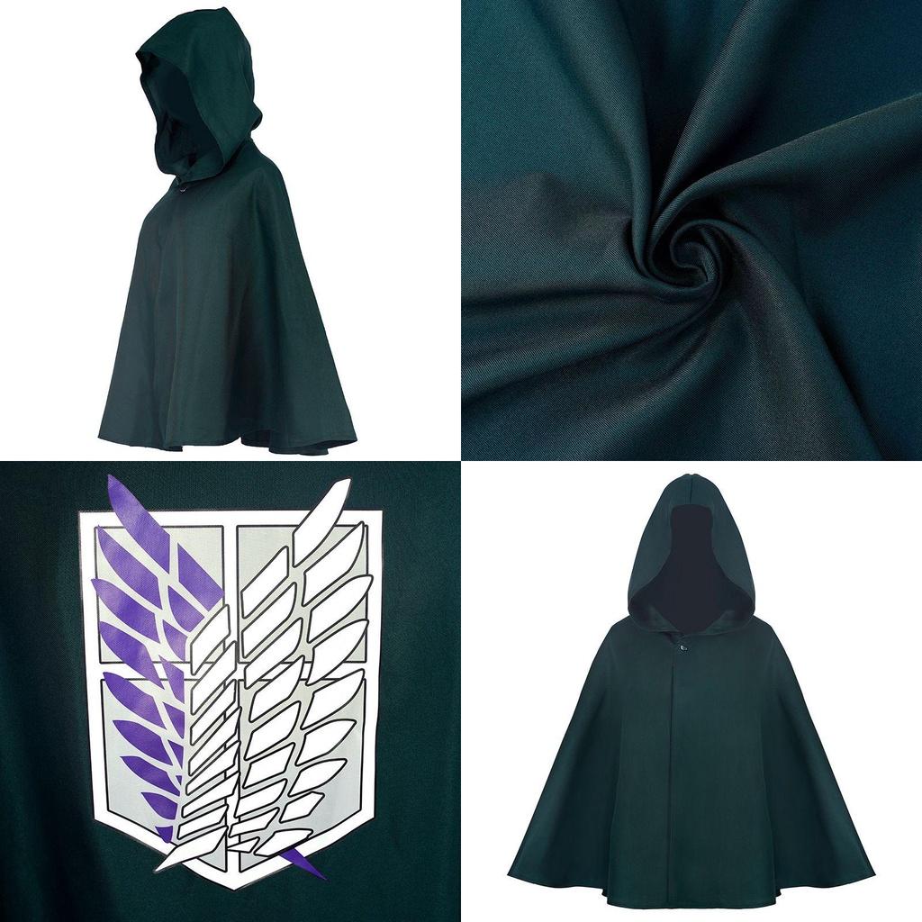 Anime Attack On Titan Plášť Cosplay Legie Křídla Svobody Levi Ackerman Plášt pro Nadšence