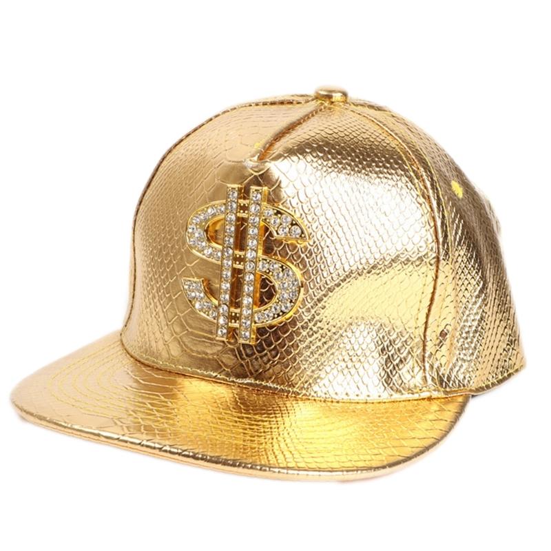 Hip Hop Costume Kit Dollar Sign Pendant Necklace Adjustable Hat Hip Hop Dollar Rings Sunglasses Bracelets Set Gifts