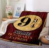 Custom Name Wolf Flannel Blanket Throw Blanket Soft Warm Sofa Bed Home Decor Unique Gift