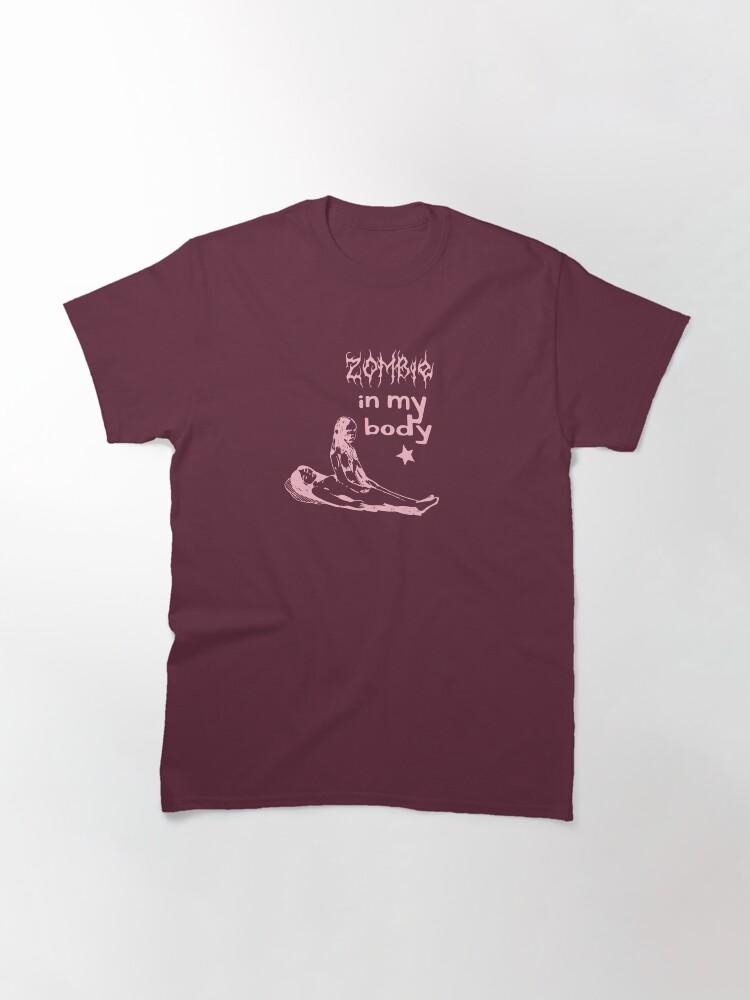 Zombie In My Body from Maggots for Brains - PINK Classic T-Shirt
