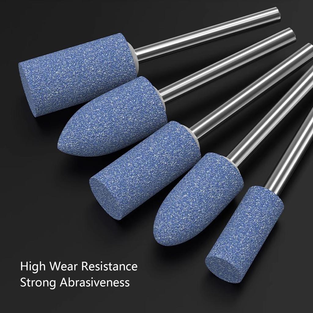 Cap Abraziv Premium de Rectificat Pentru Lustruirea Metalului și Pietrei cu Coadă Durabilă de 3mm Atașament pentru Unealtă Rotativă