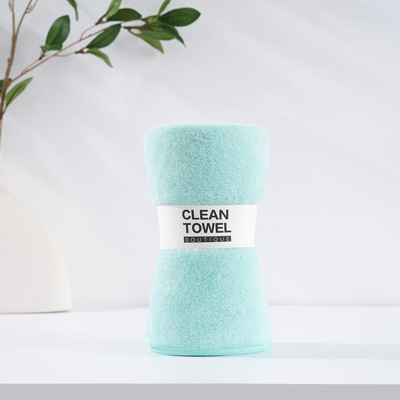 Coral Fleece Face Towel 35x75cm Absorbent Thick Home Use Gift Logo