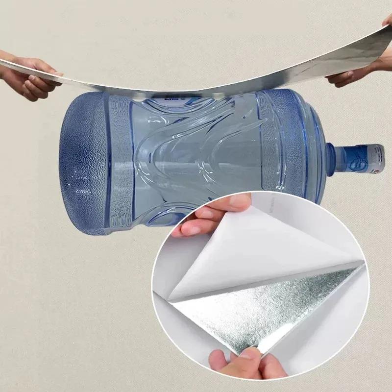 10-20Pcs Self-adhesive Marble Tiles Sticker Waterproof 30cmx60cm Tiles Floor Stickers PVC Tile Kitchen Bathroom Wall Sticker