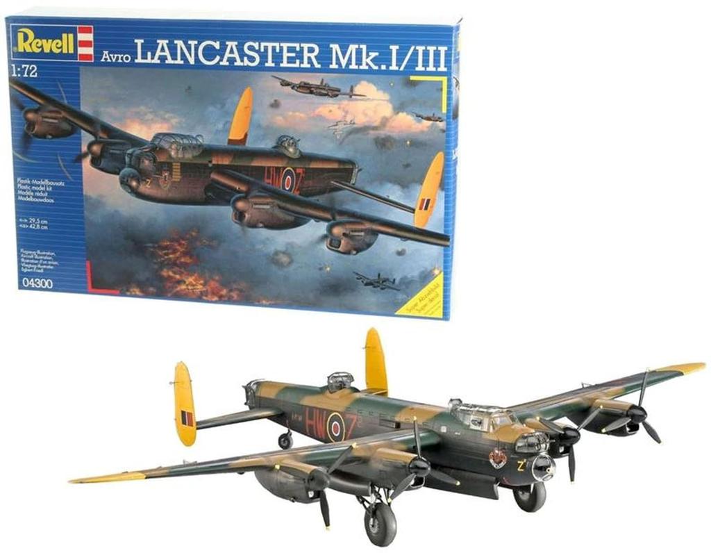 German Revell 1/72 Avro Lancaster Mk.I Plastic Model