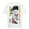 Demon Slayer Gyomei Himejima Anime T Shirt Men Women Casual Cotton Short Sleeve Tee Tops 2026 Summer Graphic Print Streetwear