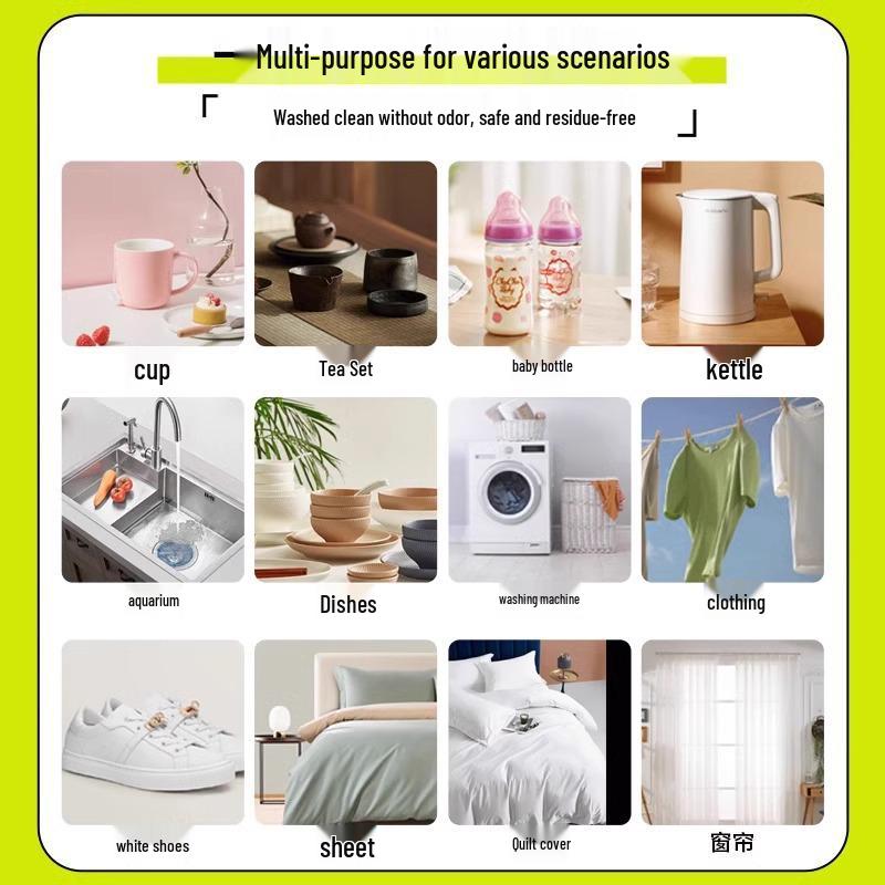 Aktivsauerstoff Entkalkungs Brausetablette - Reiniger in Lebensmittelqualität für Teeflecken und Tassen