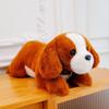 Myk og Søt Hund Plysjleke Søt Kjæledyr Golden Retriever Husky Hjemmedekorasjon Barn Beagle Dukke Kontor Midjestøtte