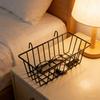 Hanging Basket Organizer, Wire Basket, Metal Wall Shelf Storage with Sturdy Iron Hooks for