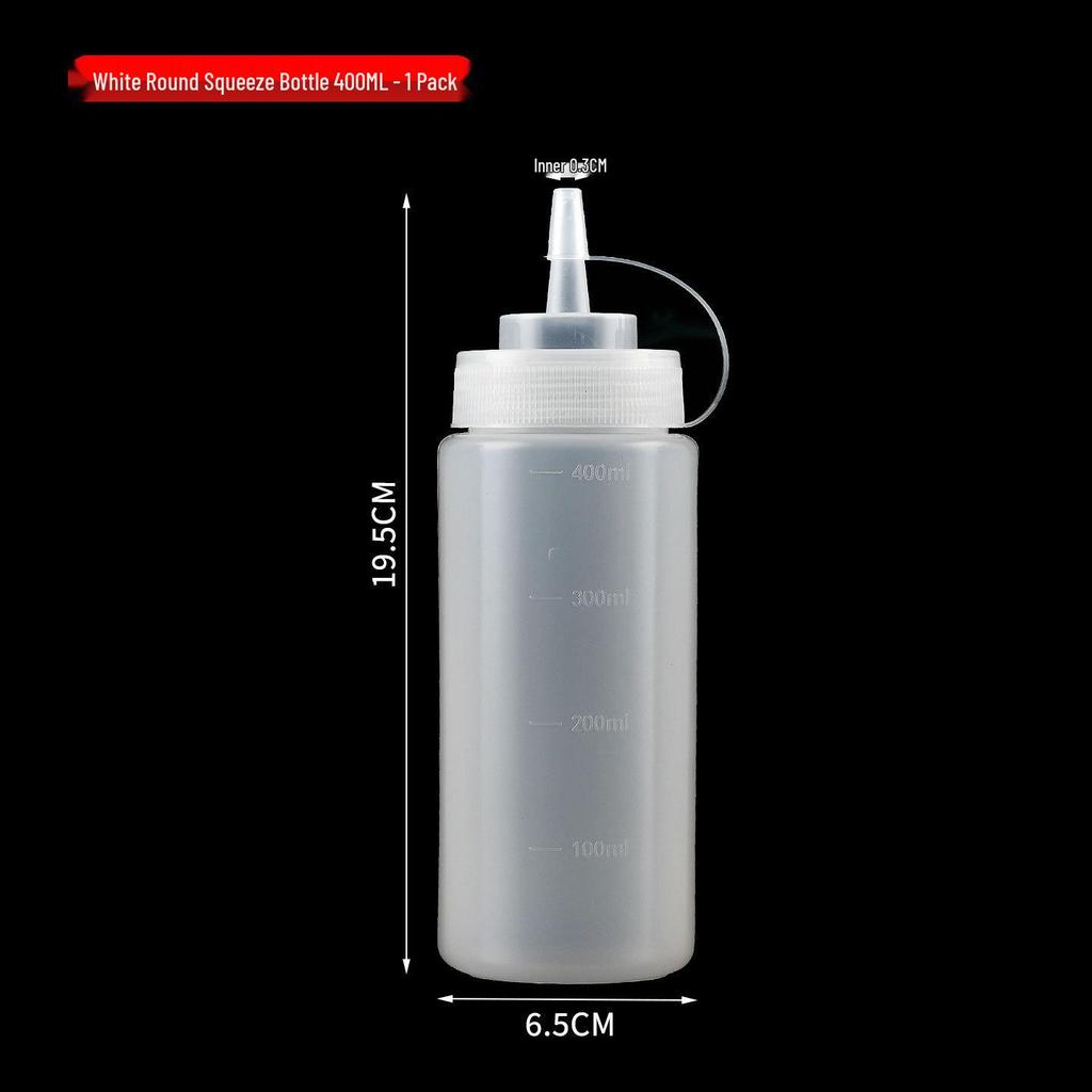 Commercial Tomato Salad Dressing Plastic Squeeze Bottle - Food Grade, Wide Mouth, Ideal for Jam and Milk Tea