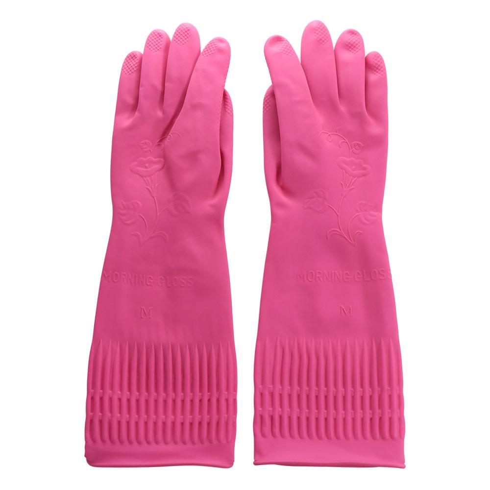 Repeatable Waterproof Dishwashing Kitchen Cleaning Gloves Household Cleaning Tool Rubber Gloves