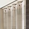 Noren Kobo Accordion Free Width Length 95692 Curtain, Snoopy, Jaggy, PEANUTS, SNOOPY, Cut, 100cm, 200cm,