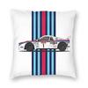 Henri Toivonen Quadratischer Kissenbezug Polyester Leinen Samt Muster Reißverschluss Dekoration Auto Kissenbezug