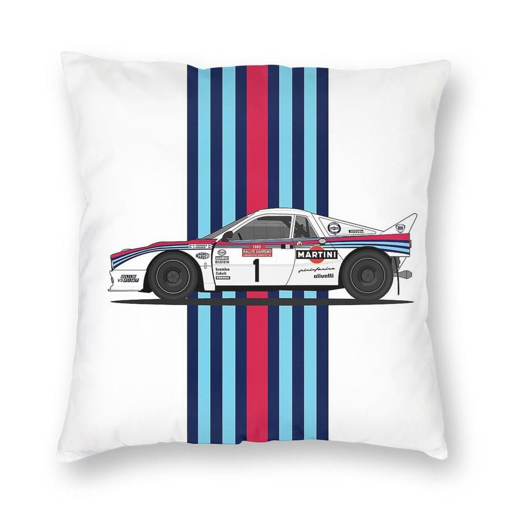 Henri Toivonen Quadratischer Kissenbezug Polyester Leinen Samt Muster Reißverschluss Dekoration Auto Kissenbezug