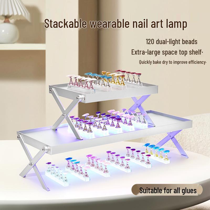 

Foldable High-Power Nail Curing Lamp with Aluminum Alloy Design