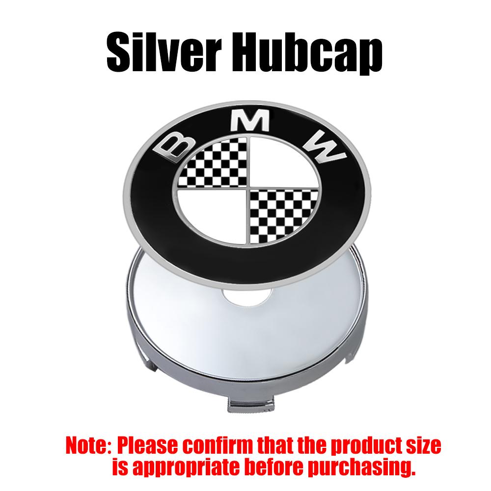 2026 Hot 4Pcs 60/63/68mm Car Emblem Wheel Center Covers Hub Caps Badge Replacement For BMW M E30 E34 E36 M5 M6 F01 F20 E39 E46 E52 E53 M3