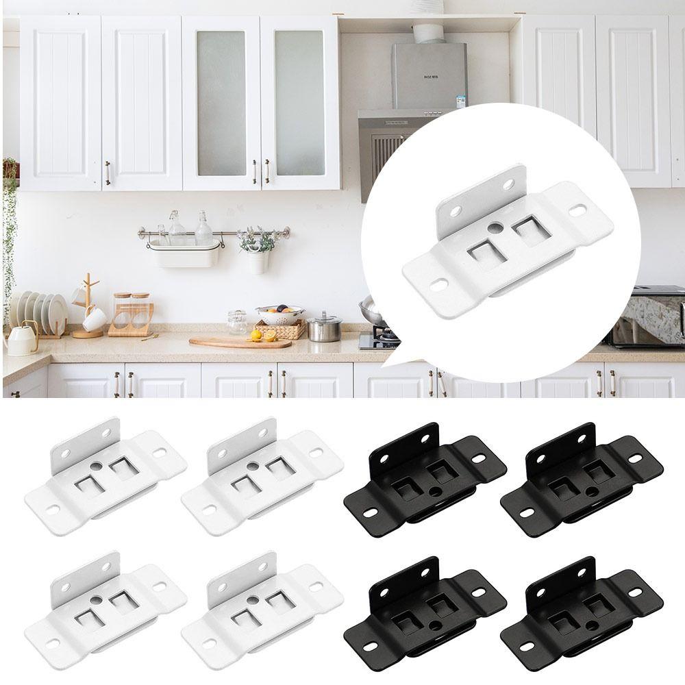 4Pcs L Shaped Cabinet Corner Code Metal Two in One Insert Modern Fixing Buckle  Hardware Accessories