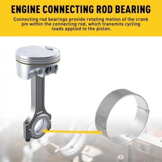 For 2006-16 Optima Sonata Optima Kia 2.4L Main & Rod Bearing Kit W/Thrust Washer