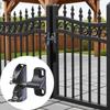With 2 Keys Automatic Locking Fence Lock Lockable Key Lock Gate Lock Lockable Gate Lock  For Barn