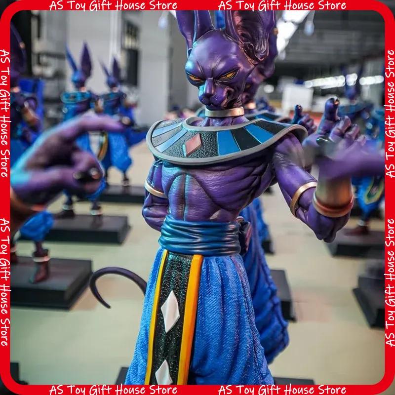 Dragon Ball New Beerus Action Figure 53Cm Anime God Of Destruction Jt Statue Collectible Toy Ornament Desktop Decoration Gift