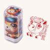 DIY Painting Zodiac Stamps Hand Account Animals Figure Stamps Cute Animals Seal  Boys and Girls