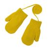 Kids Winter Gloves Warm Thickened Full Finger Mittens Knitted Gloves with Rope for Boys