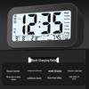 2024 Luminous Silent Smart Alarm Clock for Students & Kids - Electronic, Rechargeable, Ideal Wake-Up Aid