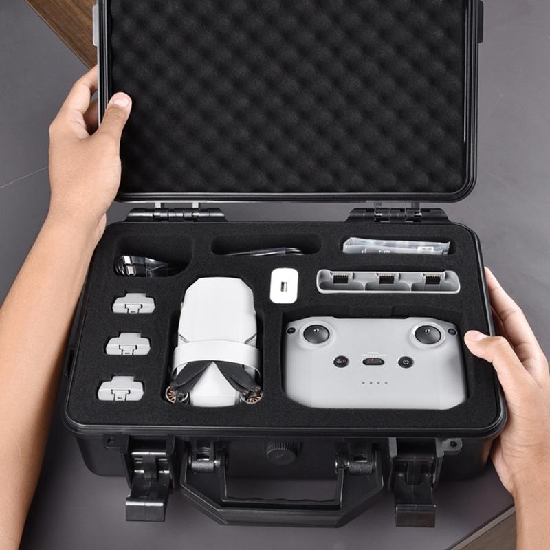Portable Carrying Case For   2 Drone Protective Storage Bag for   2 Accessories