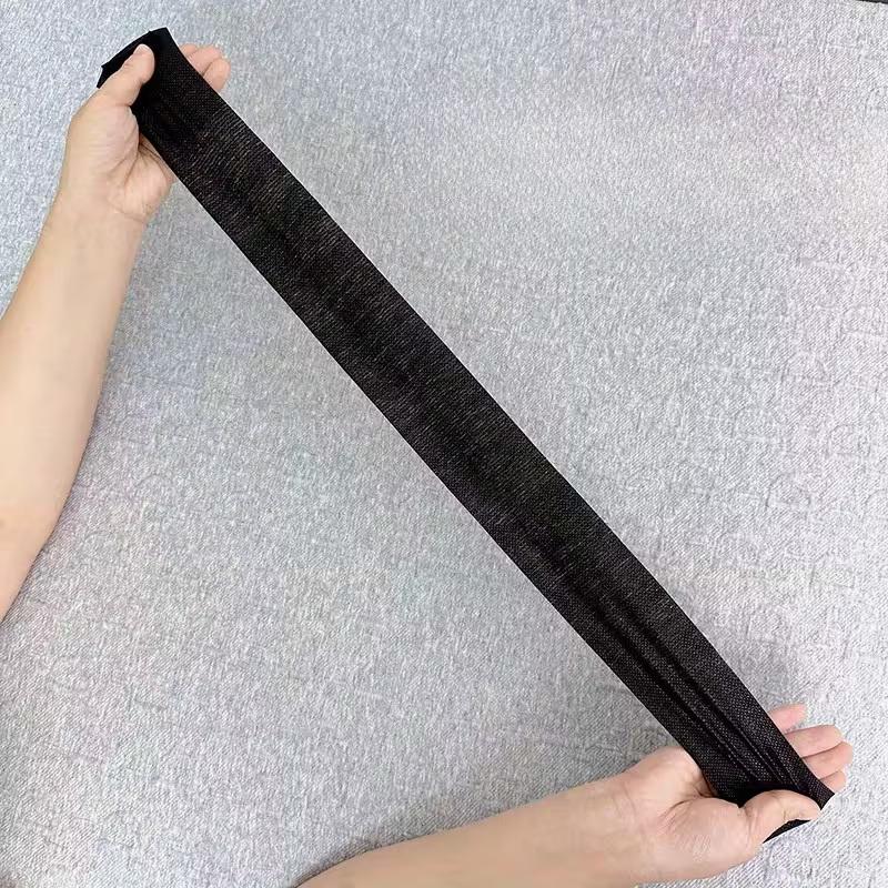 10/50/100Pcs Disposable Headbands Spa Salon Facial Headband Black White Pink Elastic Adjustable Magic Tape Skincare Accessory