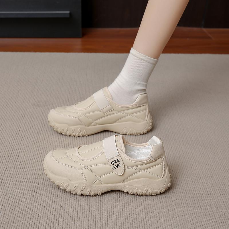 Fashion Shallow Casual Shoes Board Shoes Women's 2025 Spring and Autumn Non-slip Platform Sneakers