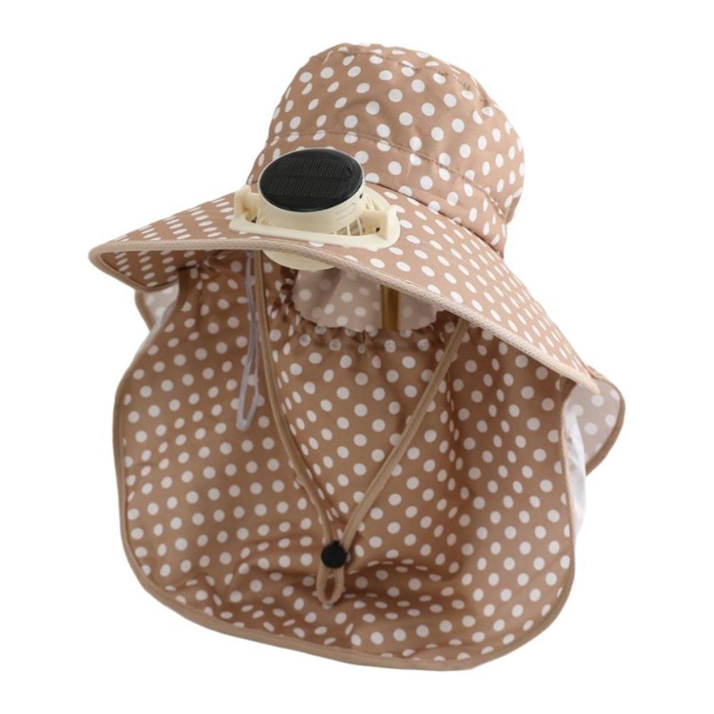 USB Charging Sun Cap Anti-UV Cooling Fan Hat Sunscreen Cap Fisherman Hat  Summer Season