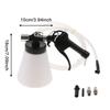 Pneumatic Brake Bleeder Fluid Replacement Tool Set for Car with 4 Master Cylinder Adapters for Single Person Brake Bleeding