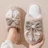 Cotton Slippers, Indoor Warm and Anti-slip Home Woolen Shoes