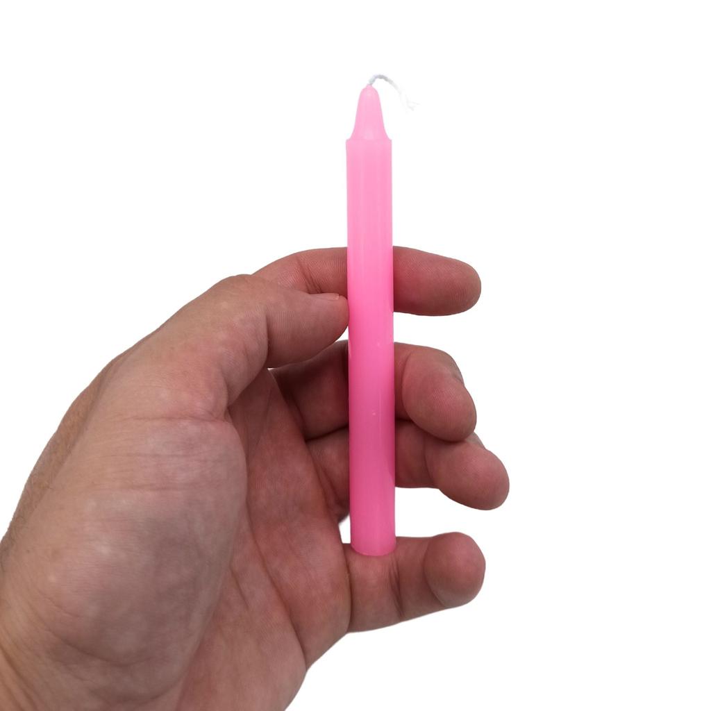 6x Pink Candles, Pack of 12 Manifest Magic