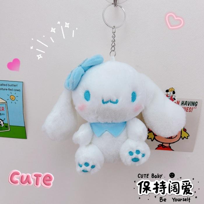 10/40cm Sanrio Kuromi My Melody Cinnamoroll Plush Dolls Kawaii Soft Stuffed Pillow Cartoon Room Decor Kids Toys Birthday Gifts